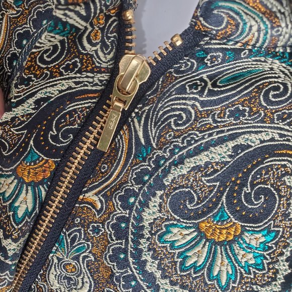Vintage Brownstone Studios Petites Beautiful Paisley Embroidered Jacket SZ. SP - Picture 10 of 12